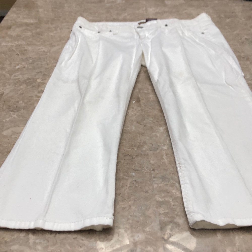 White jeans